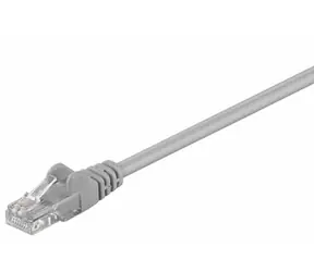 MicroConnect CAT5e U/UTP 5m šedá / PVC