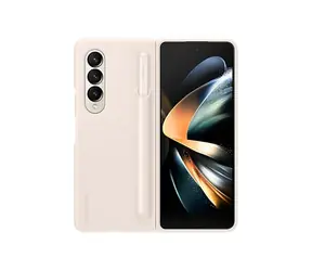 SAMSUNG Back holder Pen Cover zadní kryt pro Samsung Galaxy Z Fold4 béžová