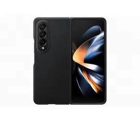 SAMSUNG Leather Cover kožený kryt pro Samsung Galaxy Z Fold4 černá