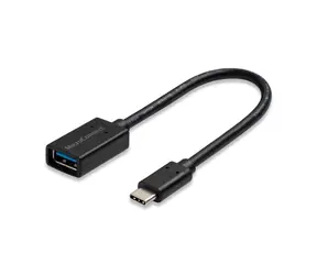 MicroConnect kabel USB C (M) - USB3.0 A (F) 0.2m černá / 5000Mbit/s