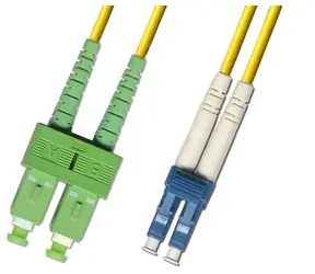 MicroConnect Optical Fibre Cable SC/LC Singlemode duplex OS2 2m žlutá