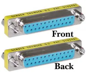 MicroConnect Mini Gender adaptér HD25 F/F