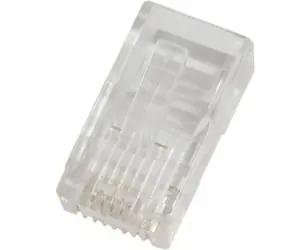 MicroConnect Nestíněný modulární konektor EZ RJ-45 8P8C CAT6 čirá 50 kusů