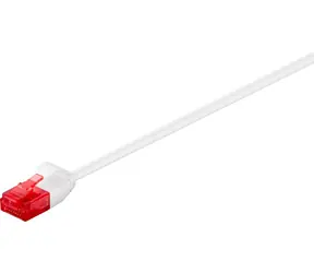 MicroConnect CAT6 U/UTP SLIM 7.5m bílá / PVC