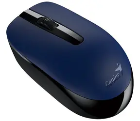 Genius NX-7007 černo-modrá /  bezdrátová optická myš / 1200 DPI /  USB přijímač / 1x AA