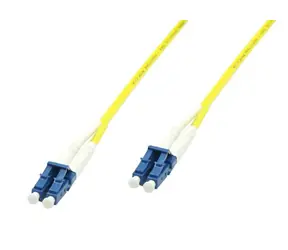 MicroConnect Optical Fibre Cable LC/LC Singlemode duplex OS2 1.5m žlutá