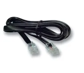 MicroConnect Modulární kabel RJ12 - RJ45 M/M 3m černá