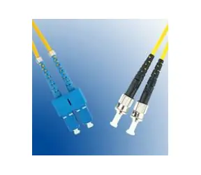 MicroConnect Optical Fibre Cable ST/SC Singlemode duplex OS2 2m žlutá