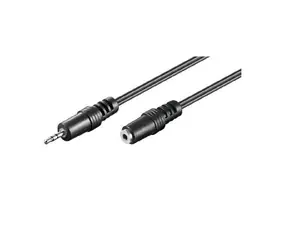 PremiumCord Kabel prodlužovací Jack 2.5mm- Jack 2.5mm M-F 3m