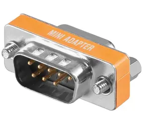 MicroConnect Mini Gender adaptér DB9 M/F Null Modem