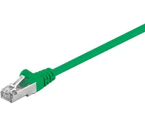 MicroConnect CAT5e F/UTP 7m zelená / PVC