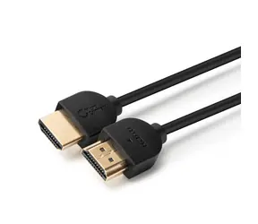 MicroConnect Propojovací Ultra slim kabel HDMI 2.0 (M) - HDMI 2.0 (M) 2m černá