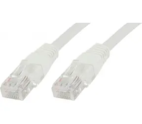 MicroConnect CAT6 U/UTP VALUEPACK 0.5m bílá / PVC / 10ks 