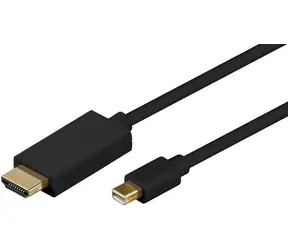 MicroConnect kabel Mini DisplayPort 1.2 (M) - HDMI (M) 2m černá 