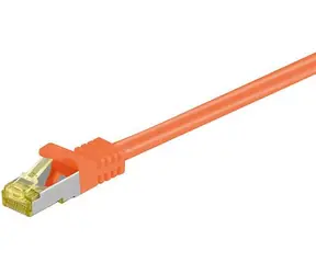 MicroConnect CAT7 S/FTP Patch Cord 5m oranžová / LSZH