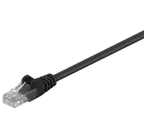 MicroConnect CAT5e U/UTP 10m černá / PVC