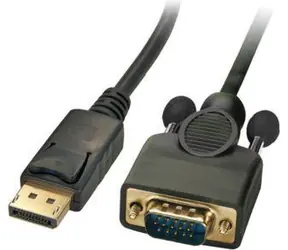 MicroConnect Kabel DisplayPort 1.2 (M) - VGA (M) 1m černá