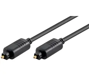 MicroConnect Toslink optický kabel 3m černá 