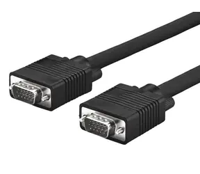 MicroConnect Kabel Full HD SVGA HD15 5m černá / Full HD (1920x1080) @ 60Hz