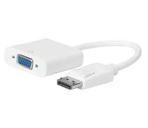 MicroConnect Adapter Active DisplayPort 1.2 (M) - VGA bílá