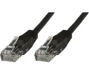 MicroConnect CAT5e U/UTP VALUEPACK 3m černá / PVC / 10ks