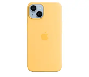 Apple silikonový kryt s MagSafe pro iPhone 14 slunečně žlutá