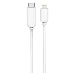 MicroConnect datový kabel USB-C - Lightning 1m bílá