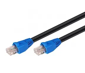 MicroConnect CAT6 U/UTP OUTDOOR 10m černá / PVC