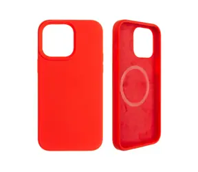 FIXED MagFlow Zadní kryt s podporou MagSafe pro Apple iPhone 14 Pro Max červená