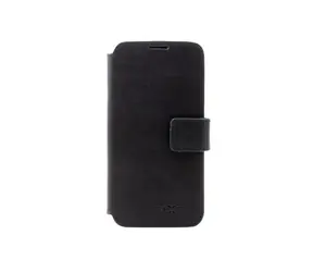 FIXED ProFit Kožené pouzdro typu kniha pro Apple iPhone 14 černá