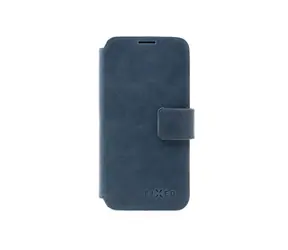 FIXED ProFit Kožené pouzdro typu kniha pro Apple iPhone 14 Plus modrá