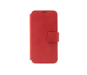 FIXED ProFit Kožené pouzdro typu kniha pro Apple iPhone 14 Plus červená