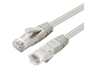 MicroConnect CAT6 U/UTP 15m šedá / LSZH
