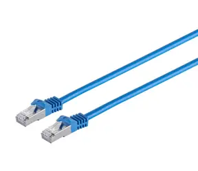 MicroConnect CAT7 S/FTP Patch Cord 15m modrá / LSZH