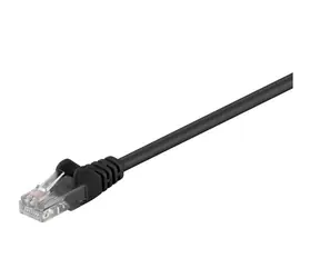 MicroConnect CAT5e U/UTP VALUEPACK 7m černá / PVC / 10ks