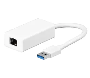 MicroConnect adaptér USB3.0 A (M) - RJ-45 (F) bílá / 1000Mbit/s