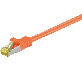 MicroConnect CAT7 S/FTP Patch Cord 10m oranžová / LSZH