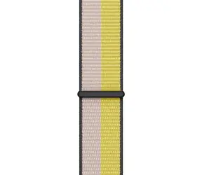 Apple Watch 45mm ovesně mléčná/citrusově žlutá / Provlékací sportovní řemínek / Regular