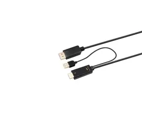 MicroConnect kabel HDMI (M) - DisplayPort (M) 2m černá 
