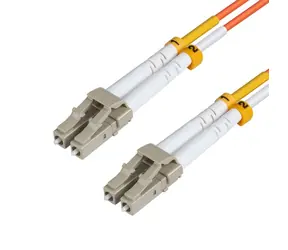 MicroConnect Optical Fibre Cable LC/LC Multimode duplex OM1 50m oranžová