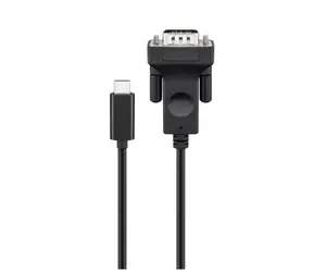 MicroConnect kabel USB C (M) - VGA (M) 1.8m černá / 1920x1080 @ 60Hz