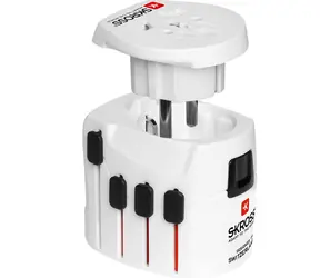 MicroConnect Univerzální SKROSS World Pro+ adaptér bílá