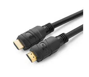 MicroConnect 4K kabel se zesilovačem HDMI (M) - HDMI (M) 15m černá