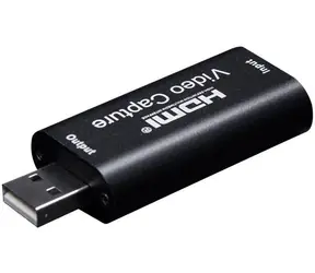 MicroConnect Adaptér HDMI (F) - USB (M) černá / HDMI Video capture