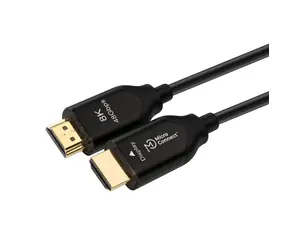 MicroConnect Premium Optic Fiber HDMI 2.1 M-M 15m černá