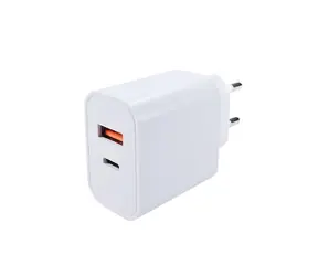 Solight USB A+C 20W fast charger / síťová nabíječka / USB A+C / 20W / 3A / QC 3.0 