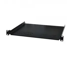 XtendLan CPOLIC1U28-B Police 280mm černá / univerzal / 1U / 25kg nosnost