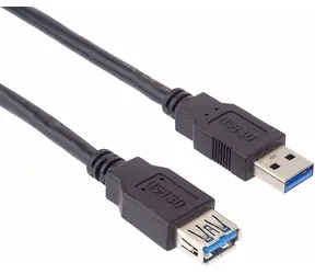PremiumCord Prodlužovací kabel USB 3.0 Super-speed 5Gbps / samec - samice / 0.5m