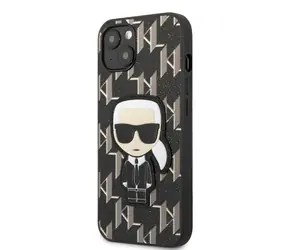 Karl Lagerfeld Monogram Ikonik Kryt pro Apple iPhone 13 mini černá