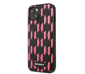 Karl Lagerfeld Monogram Plaque Kryt pro Apple iPhone 13 mini růžová